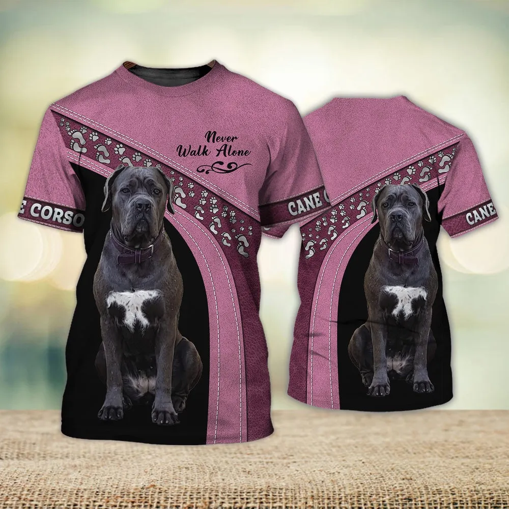 3D Dog T Shirts, Cane Corso All Over Print T-Shirt, Gift For Pet Loves