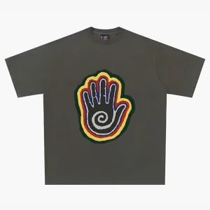 benpaolv Tribal Spiral Hand Retro T-Shirt