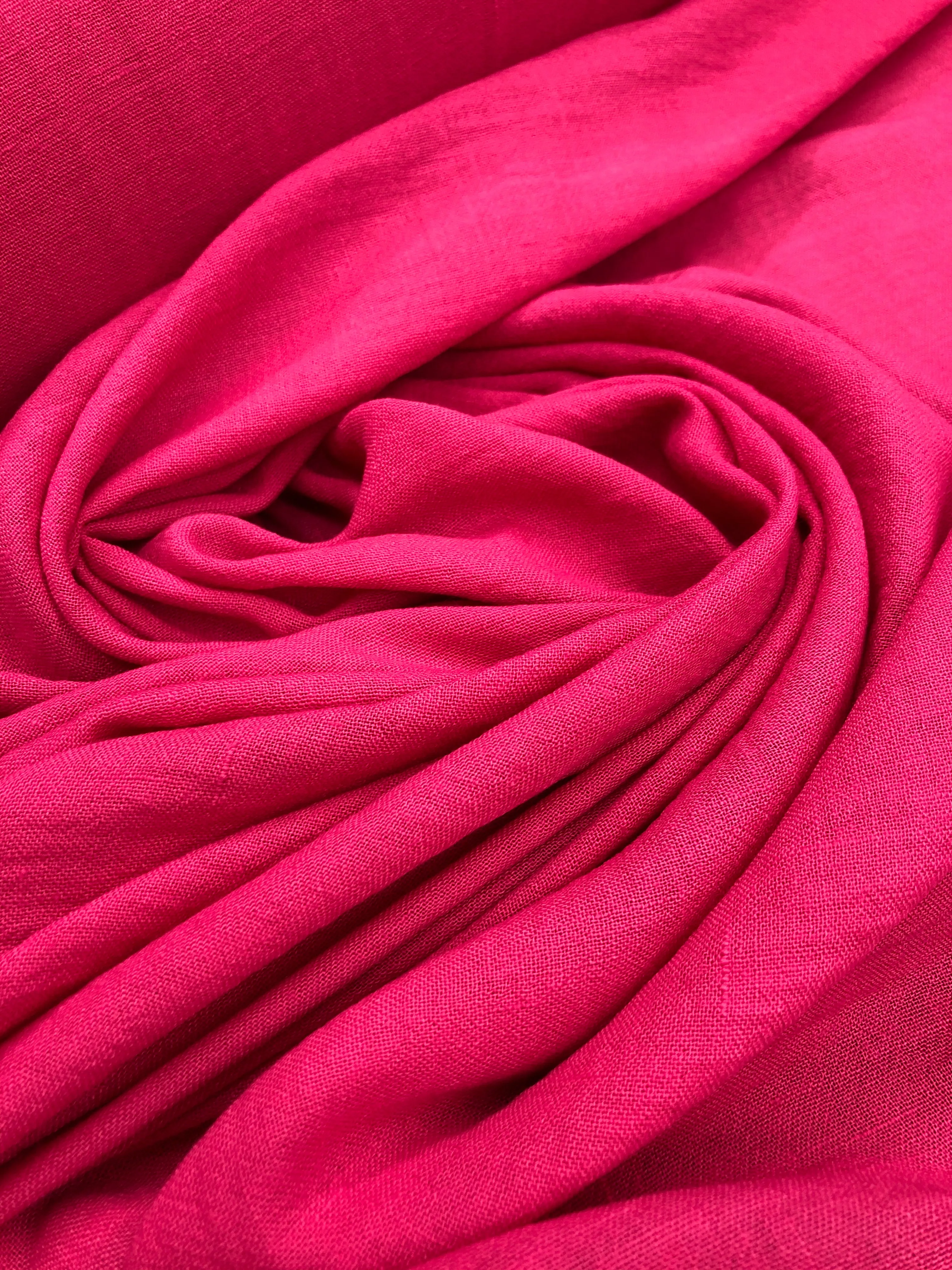 Capri Linen - Dark Fuchsia Purple