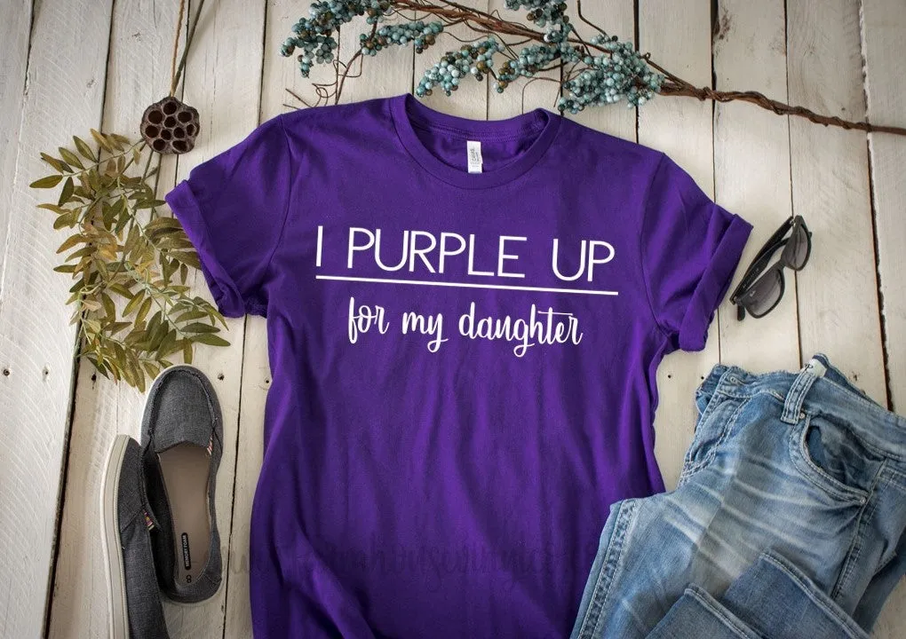 I Purple Up for Military Kids Month of the Military Child Shirt