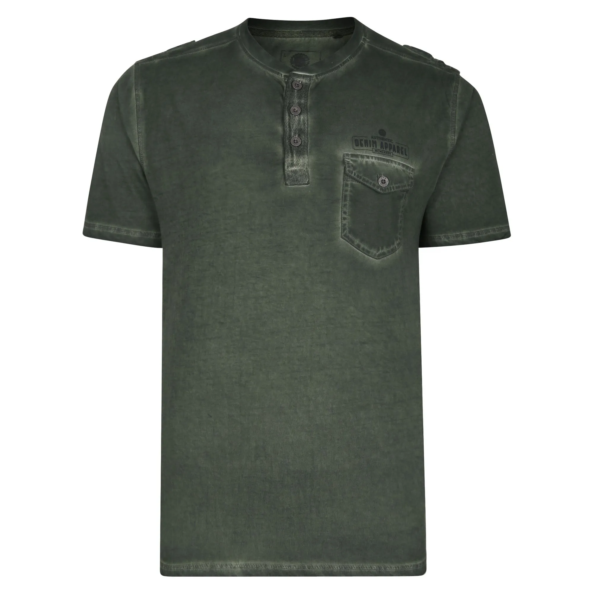 Kam Grandad Acid T-Shirt 5343 K