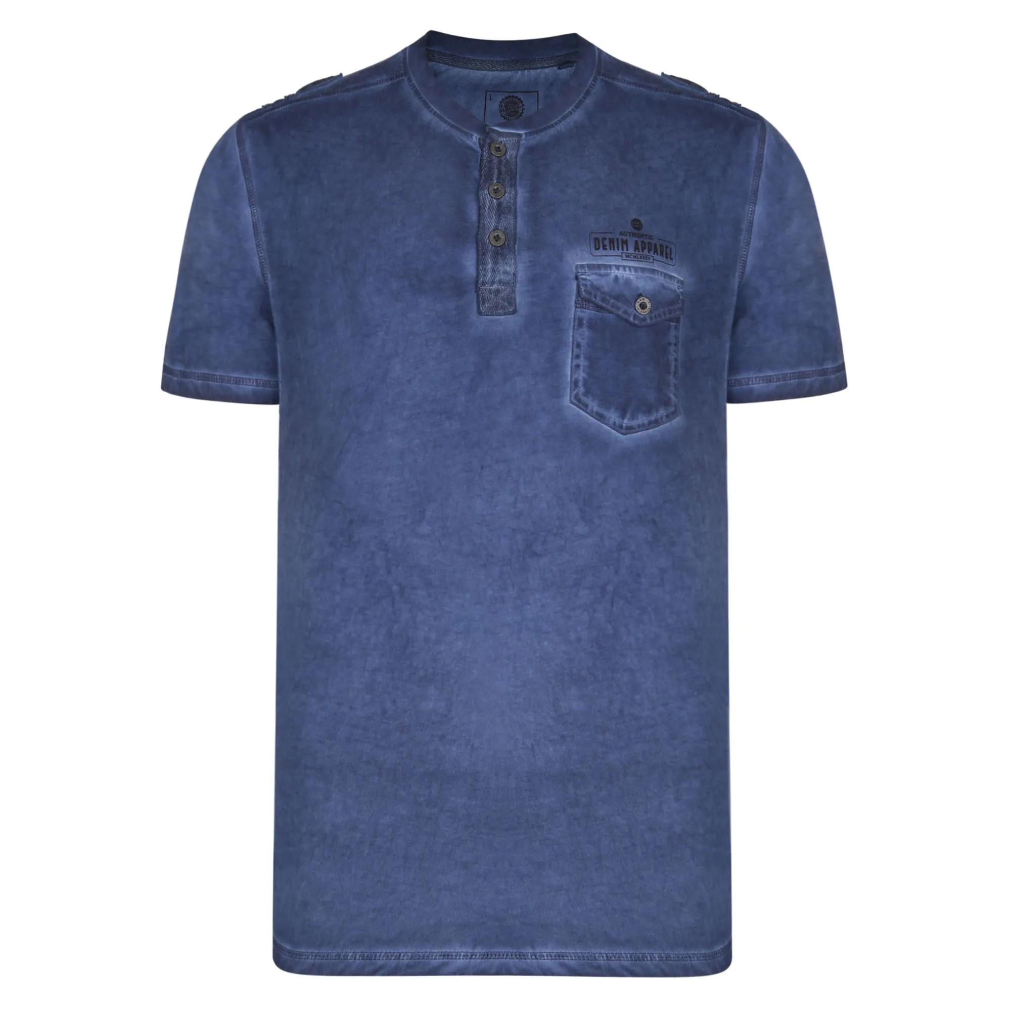 Kam Grandad Acid T-Shirt 5343 K
