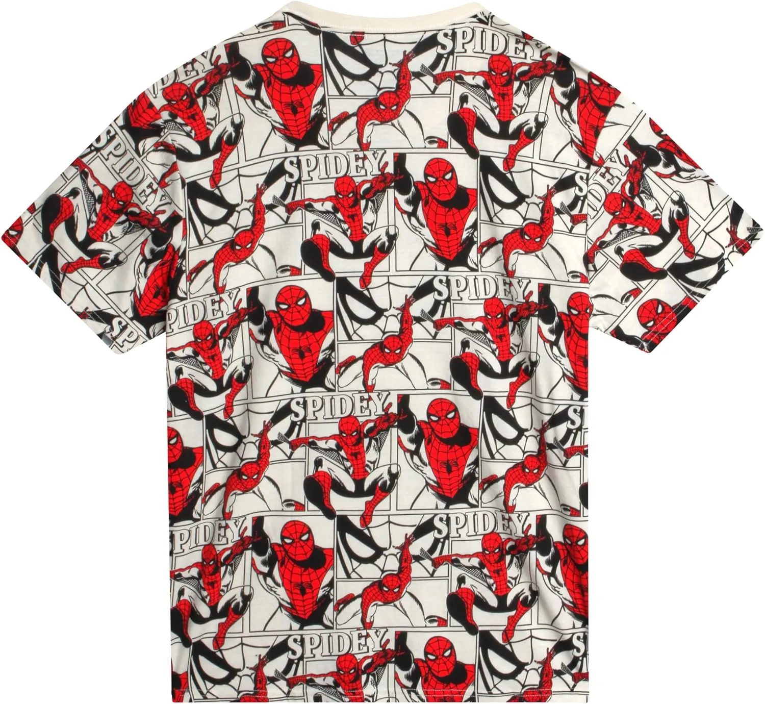 Marvel Mens Graphic T-Shirts - Avengers Spiderman Captain America Short Sleeve Crewneck Graphic Tee Shirt for Men (S-XL)