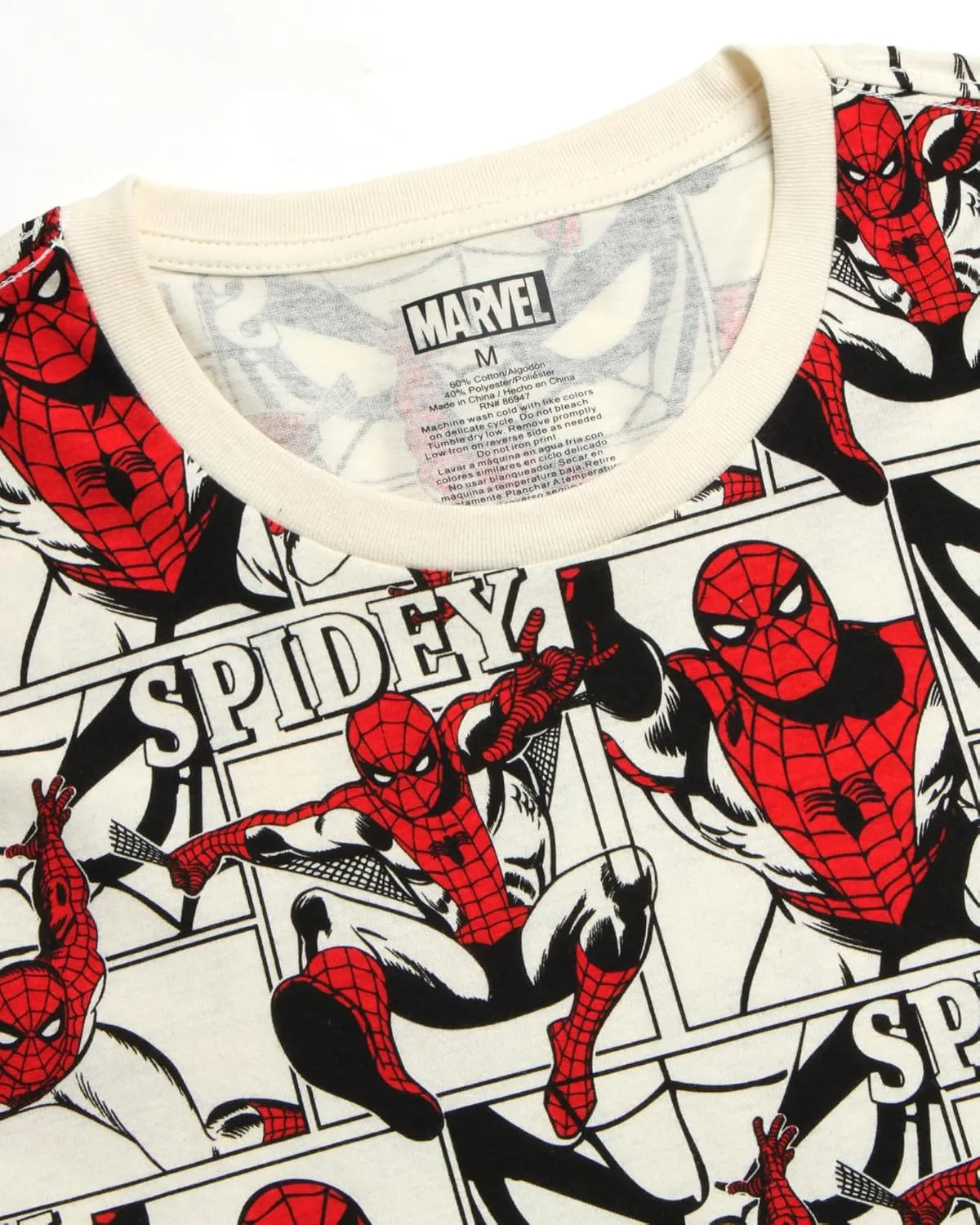 Marvel Mens Graphic T-Shirts - Avengers Spiderman Captain America Short Sleeve Crewneck Graphic Tee Shirt for Men (S-XL)