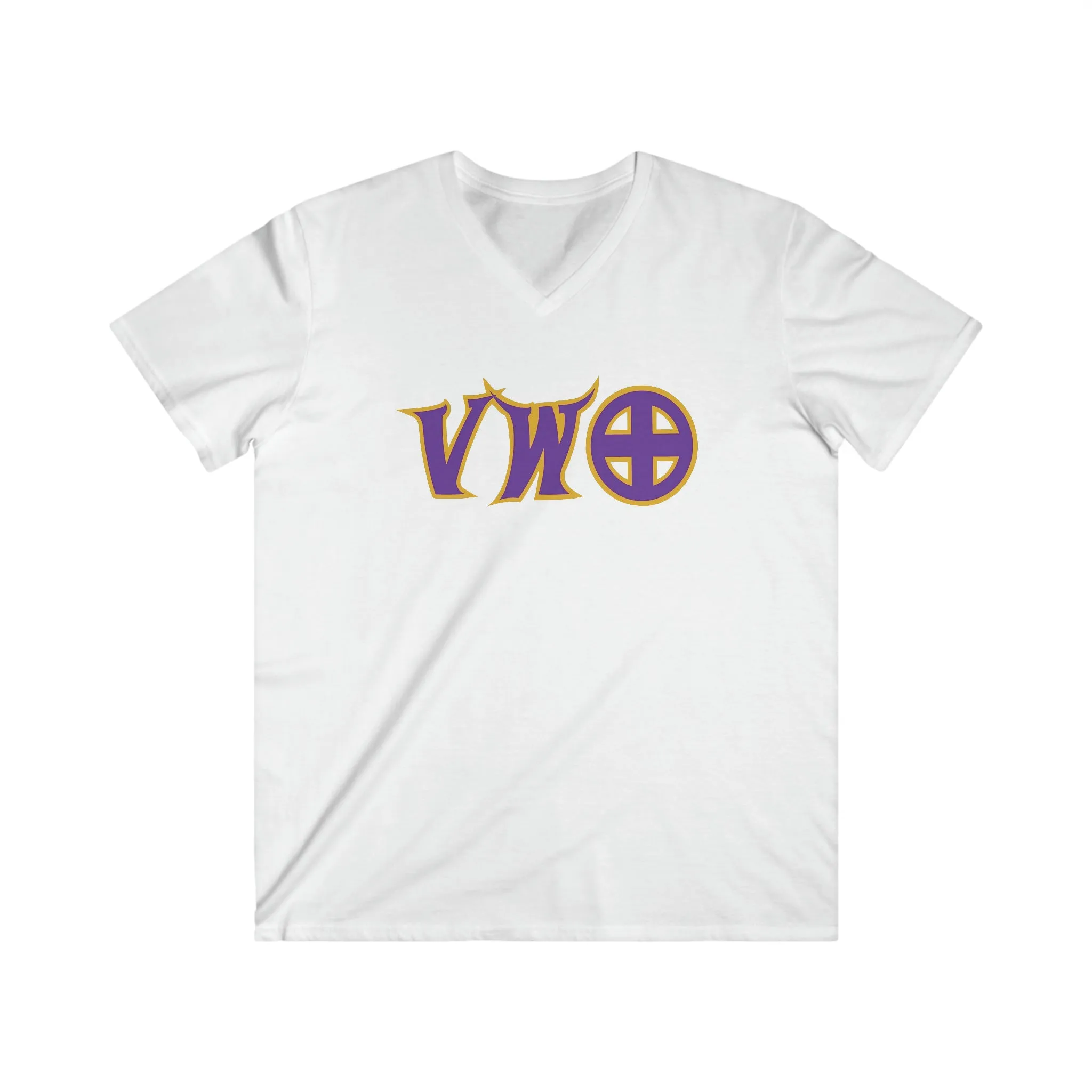 Men's Fitted V-Neck Short Sleeve - V-W-O