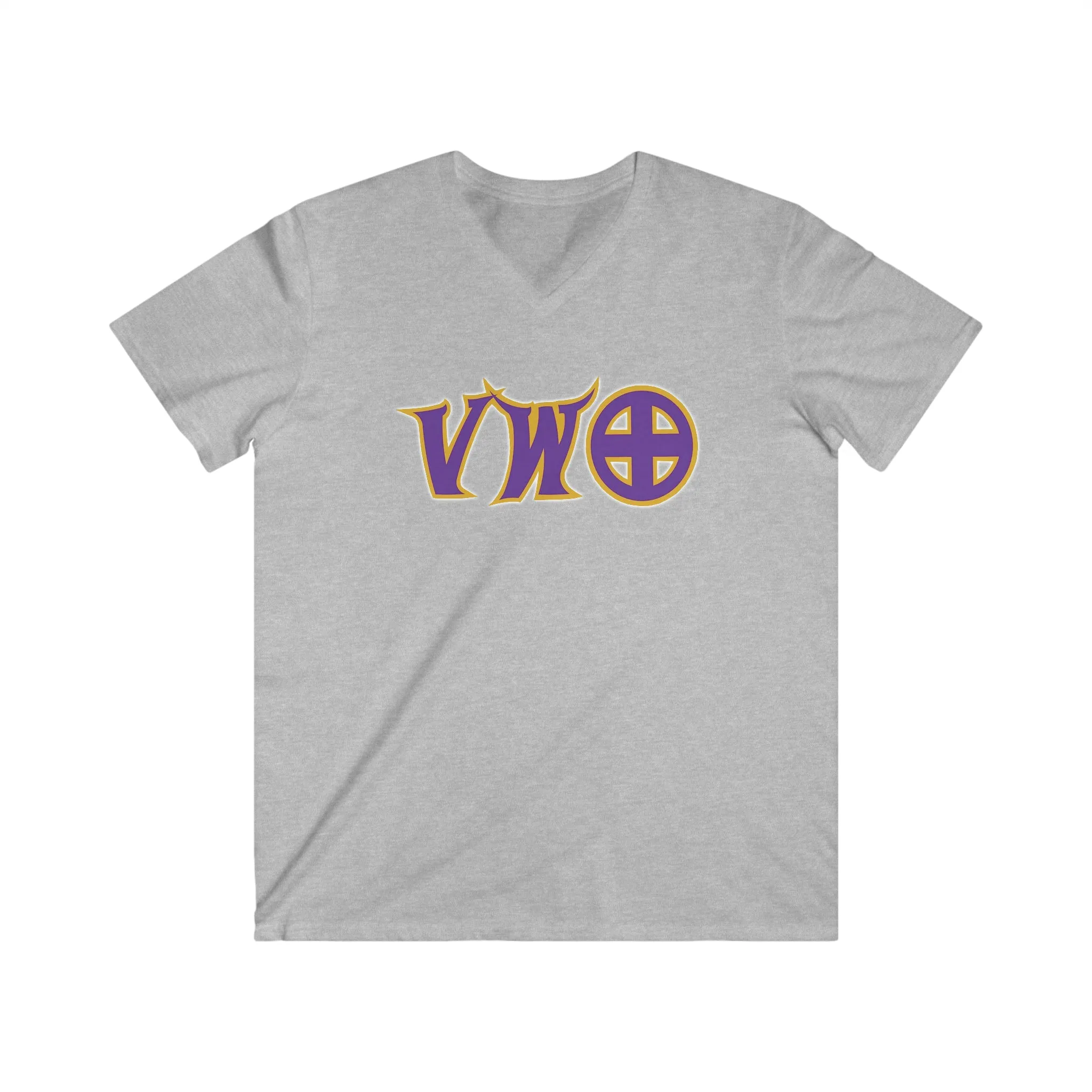 Men's Fitted V-Neck Short Sleeve - V-W-O