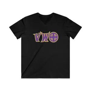 Men's Fitted V-Neck Short Sleeve - V-W-O