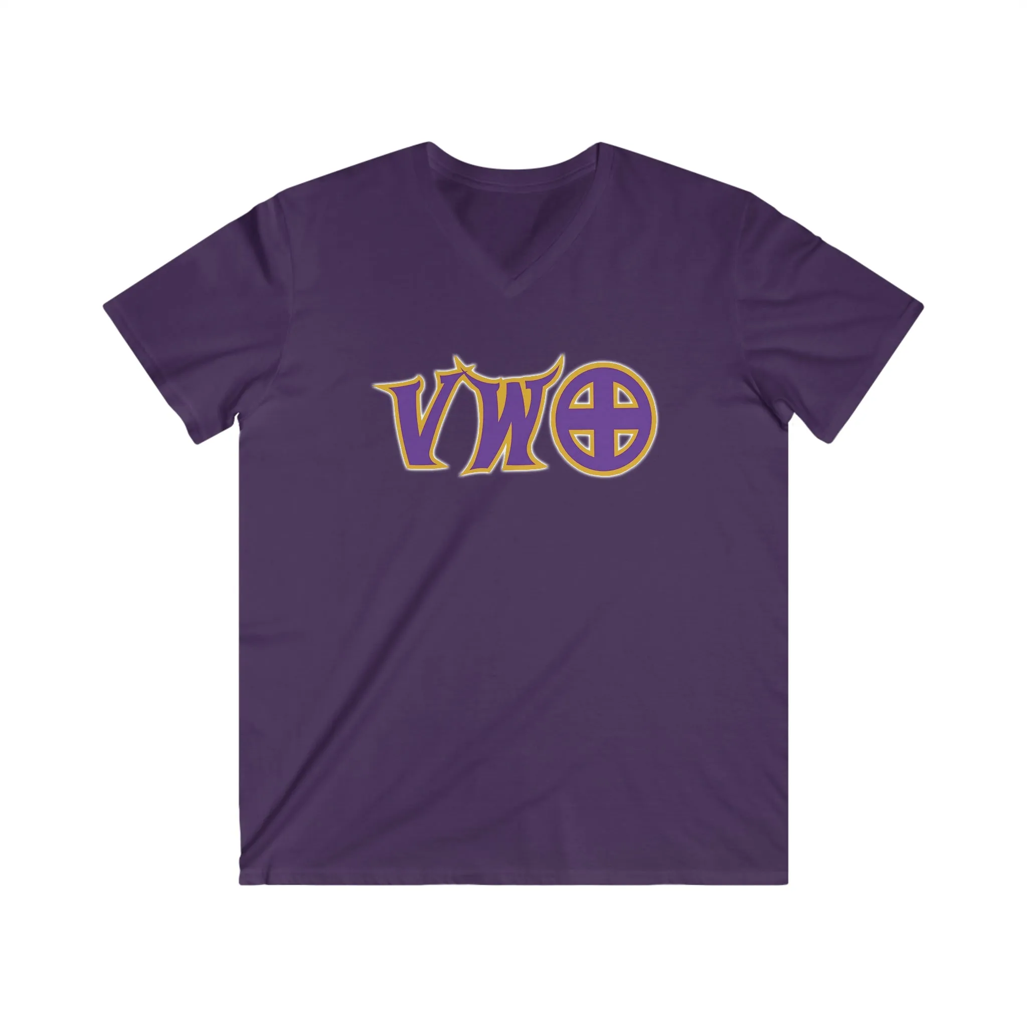 Men's Fitted V-Neck Short Sleeve - V-W-O