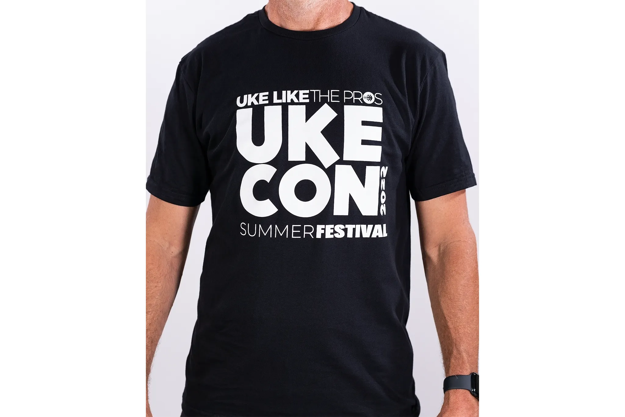 Official UKE-CON 2022 Festival T-Shirt BLACK