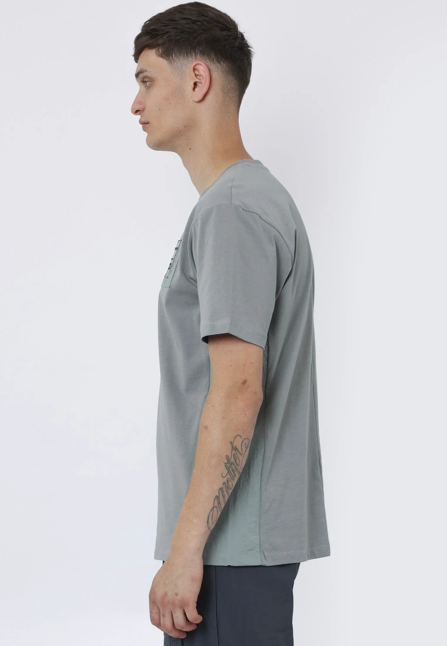 PANEL T-SHIRT SOFT KHAKI