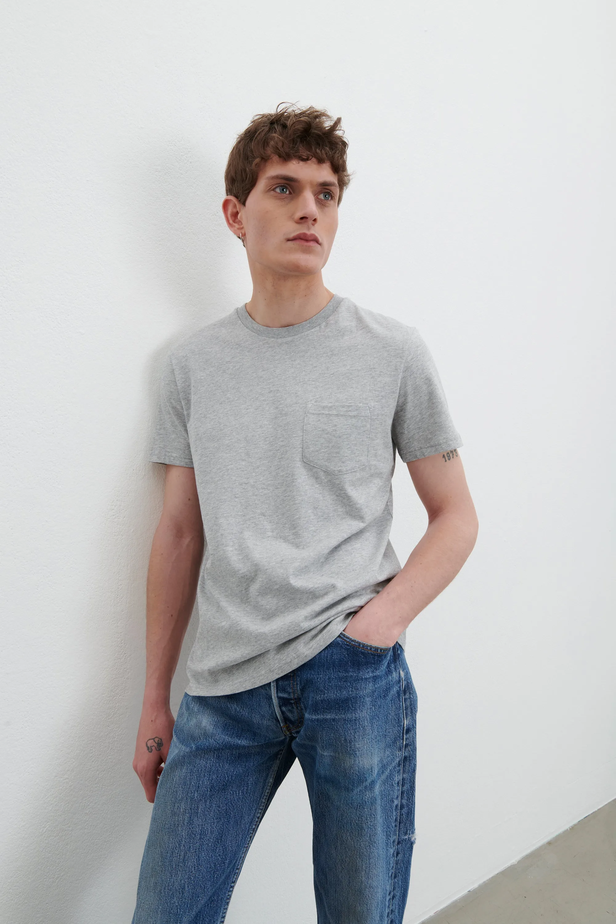Pocket T-Shirt - Grey