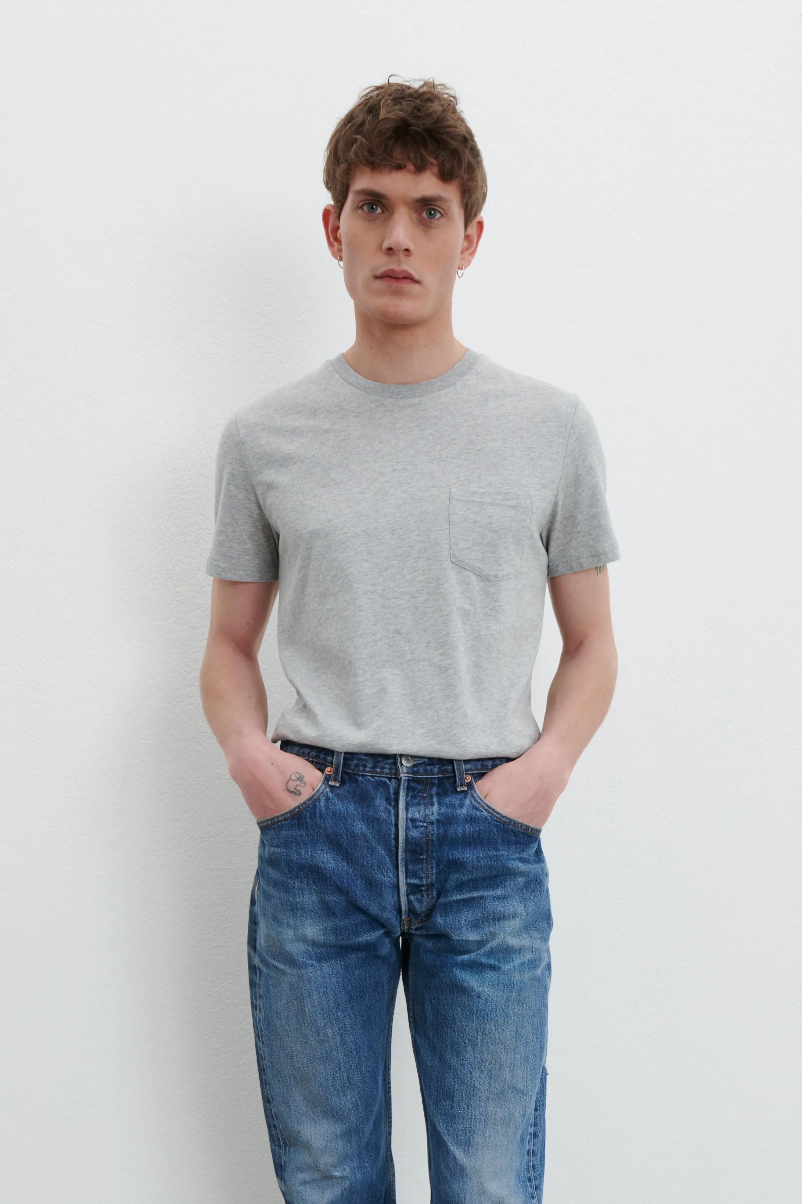 Pocket T-Shirt - Grey