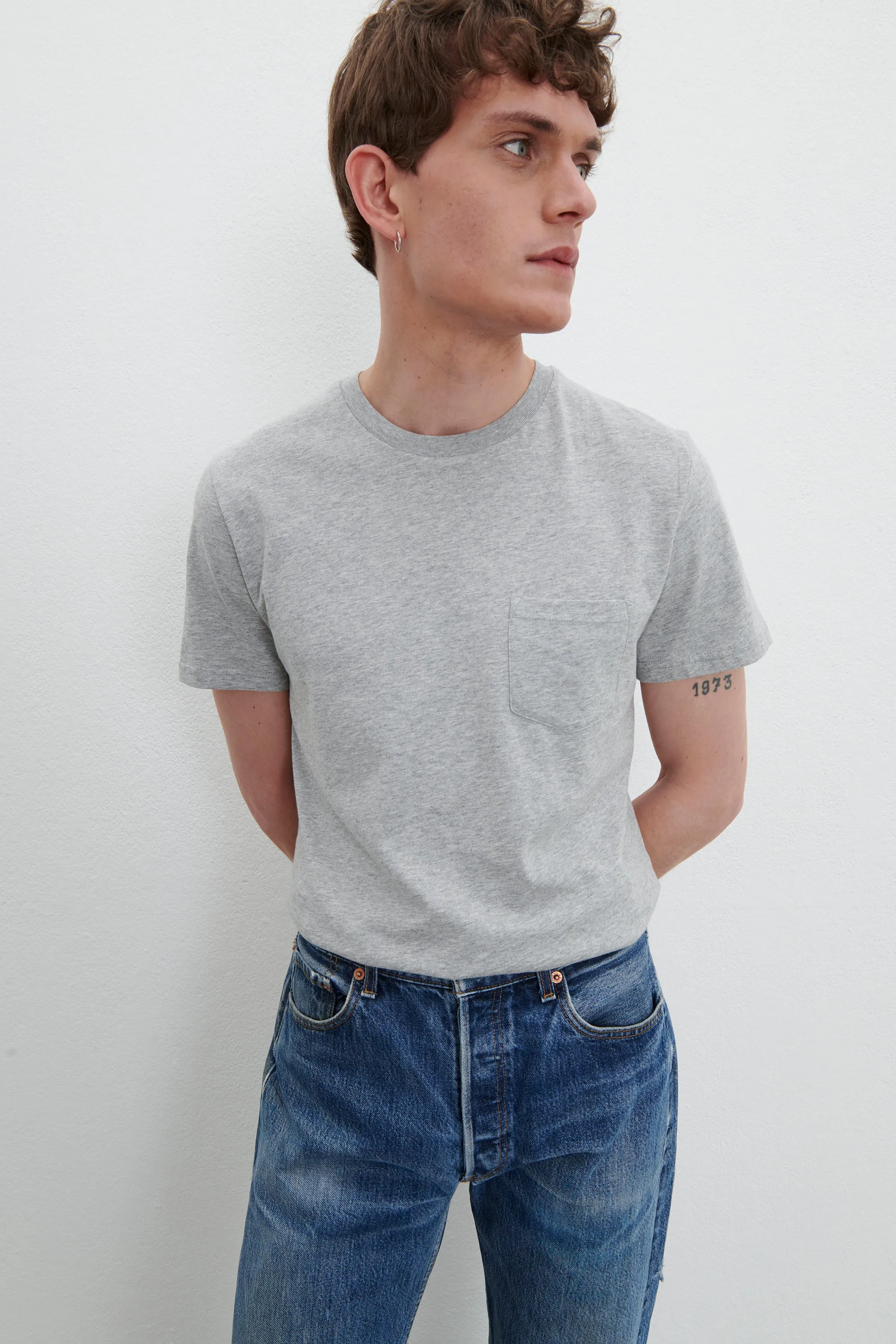 Pocket T-Shirt - Grey