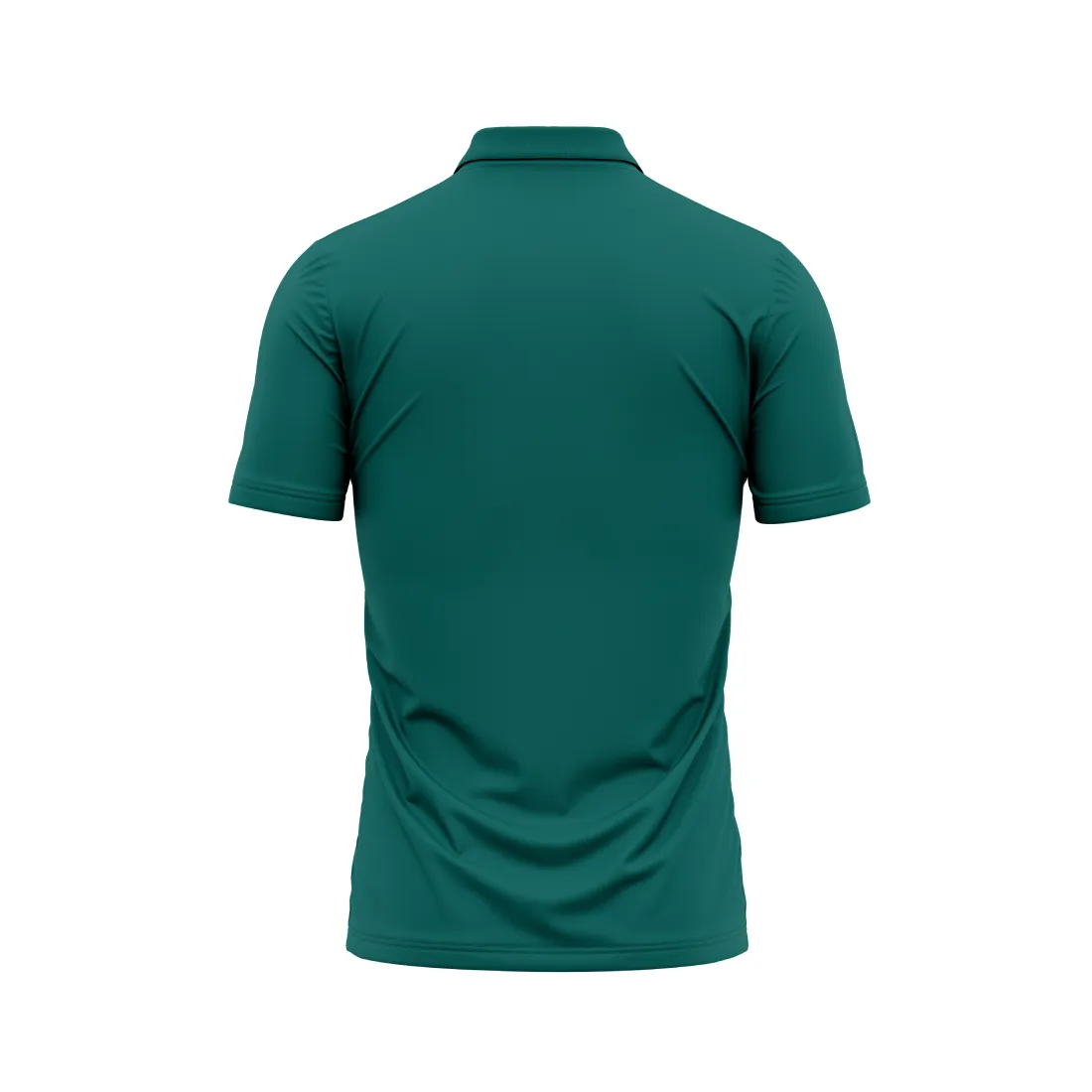 Polo Neck Printed Jersey Green NP50000174