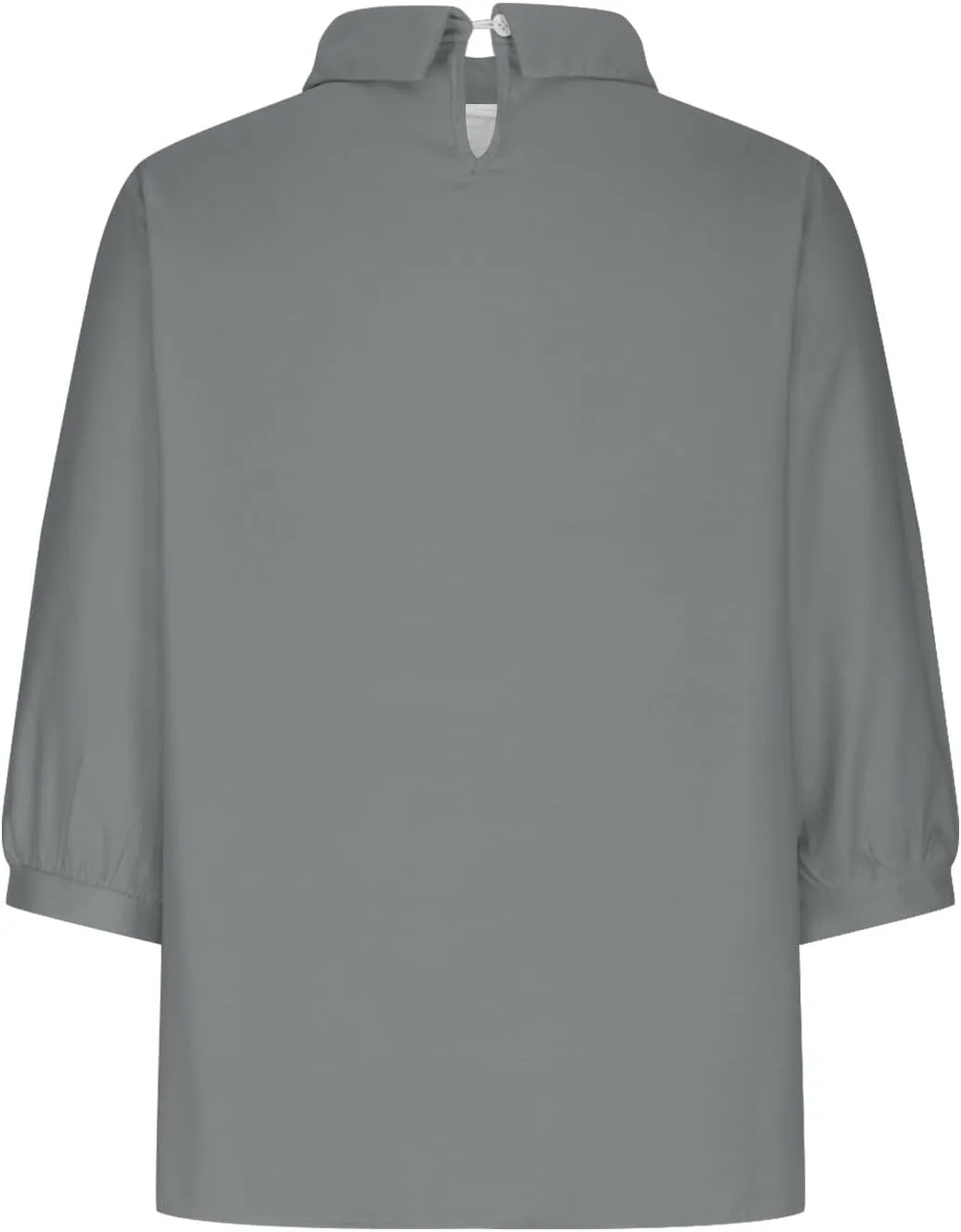 Summer Tops for Women 2025 Lightweight Linen Tee Shirt 3/4 Sleeve Lapel Gauze Blouses Loose Trendy Business Clothing