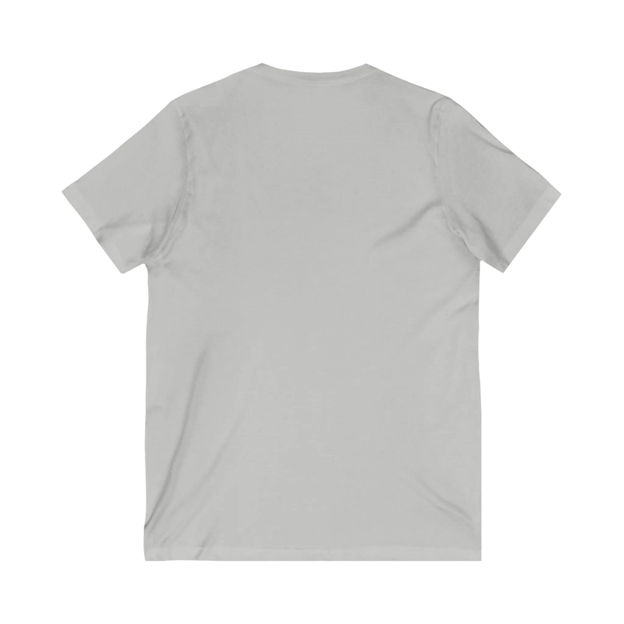 Unisex Jersey Short Sleeve V-Neck Tee- My Dog Loves Me 20