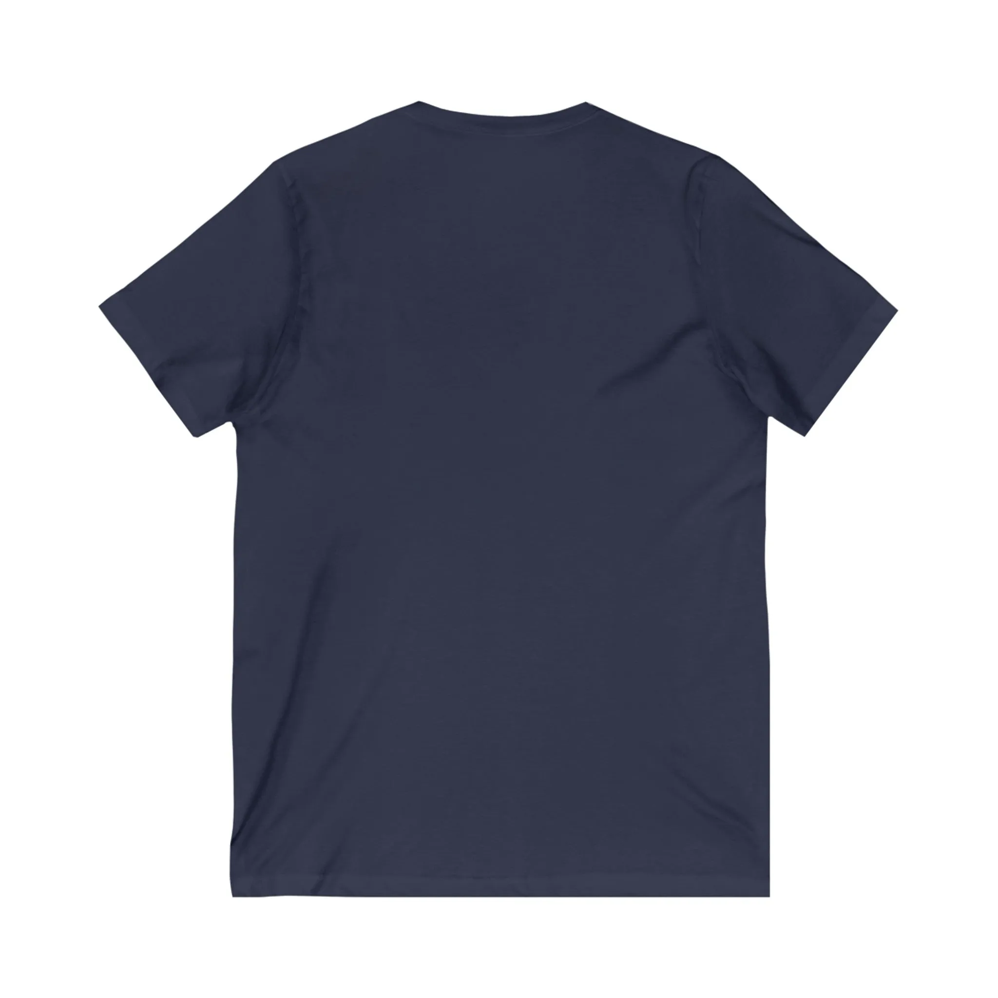 Unisex Jersey Short Sleeve V-Neck Tee- My Dog Loves Me 20