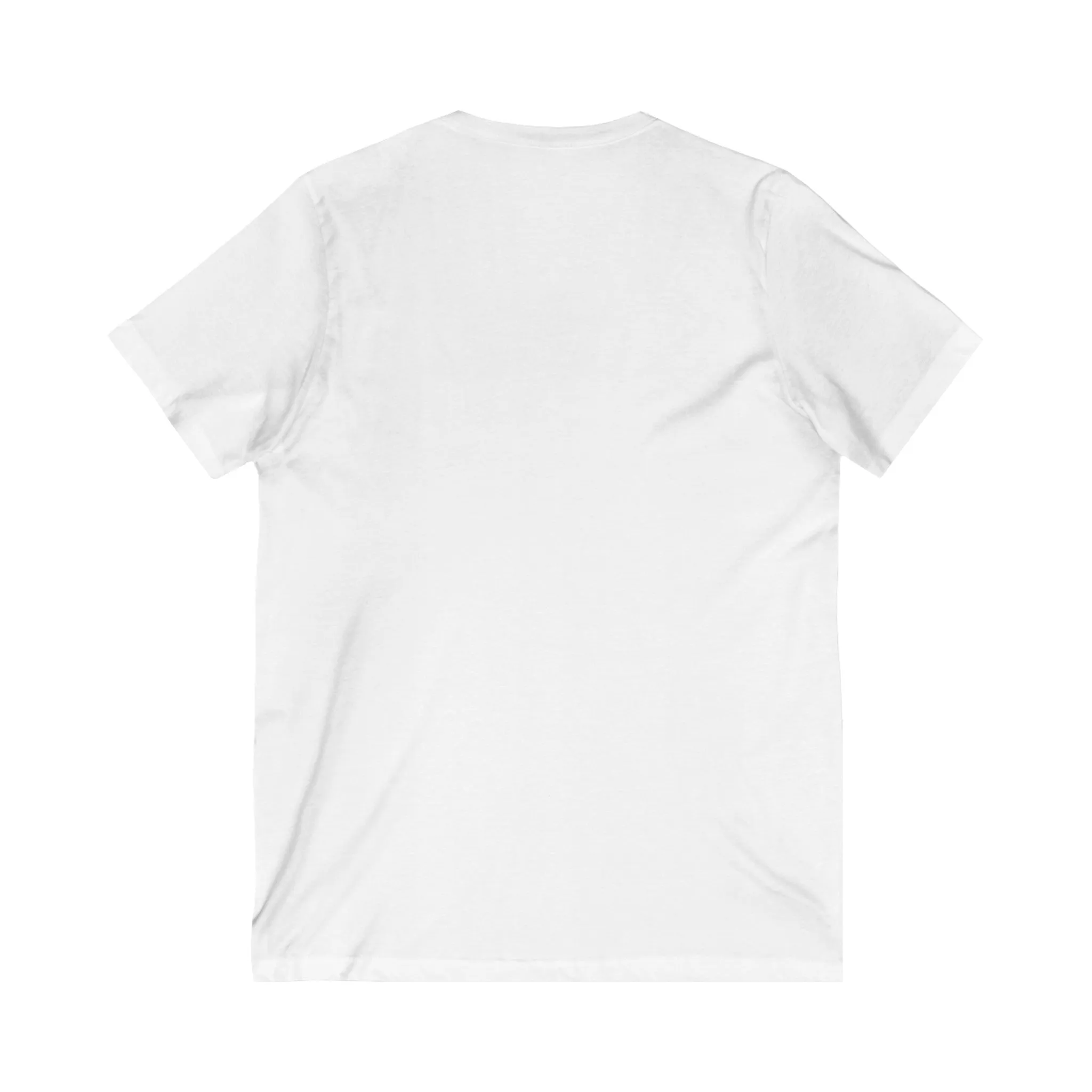 Unisex Jersey Short Sleeve V-Neck Tee- My Dog Loves Me 20
