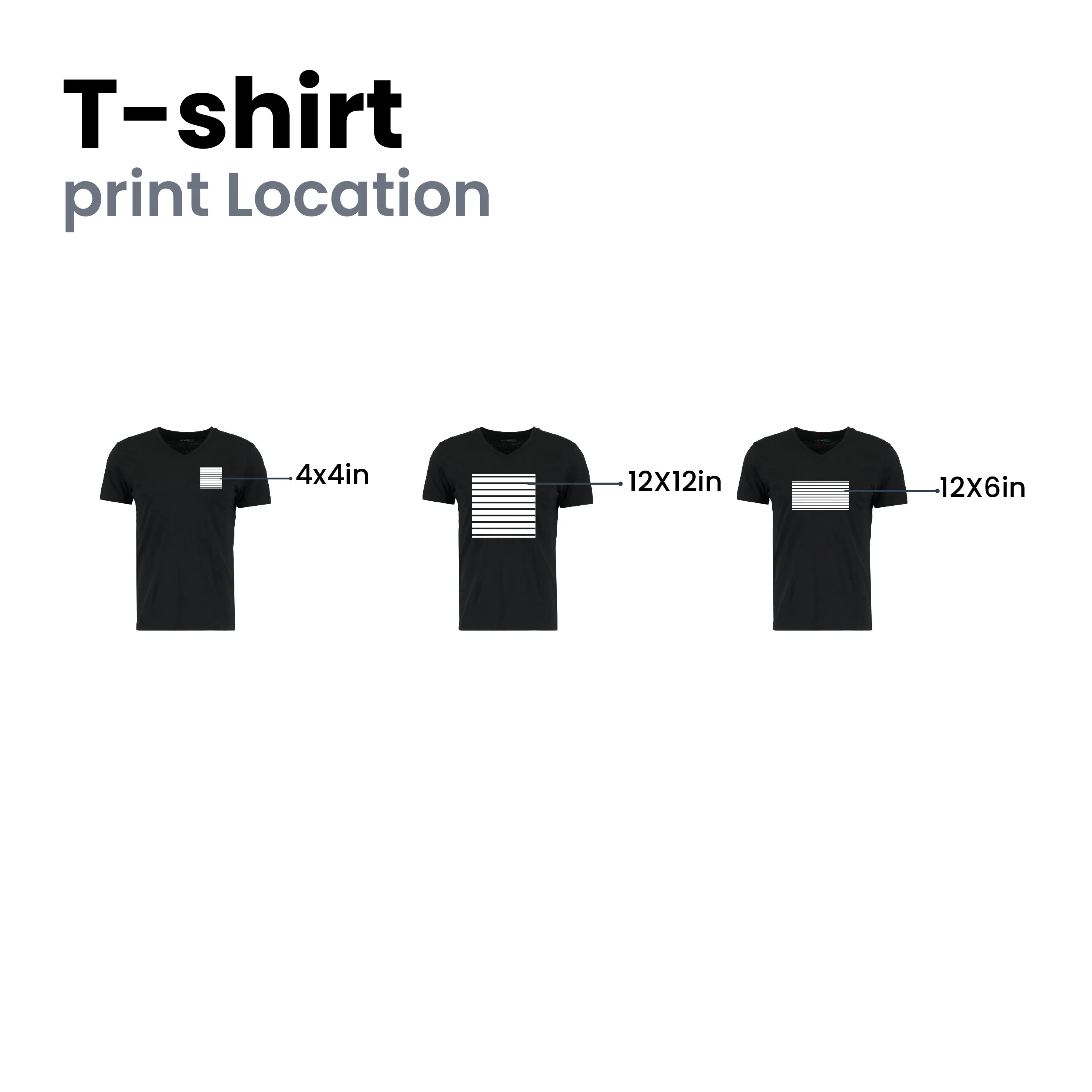 V-Neck Short Sleeve T-Shirts