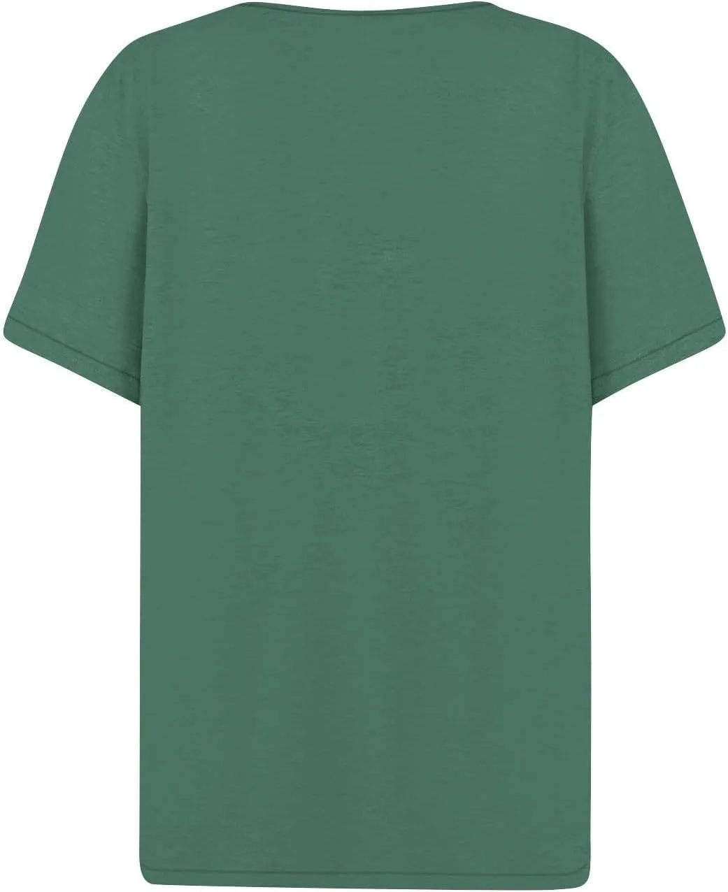 Womens Henley Tops Short Sleeve T-Shirts Button V-Neck Pullover Dressy Casual Blouse Basic Solid Color Tunic Shirt