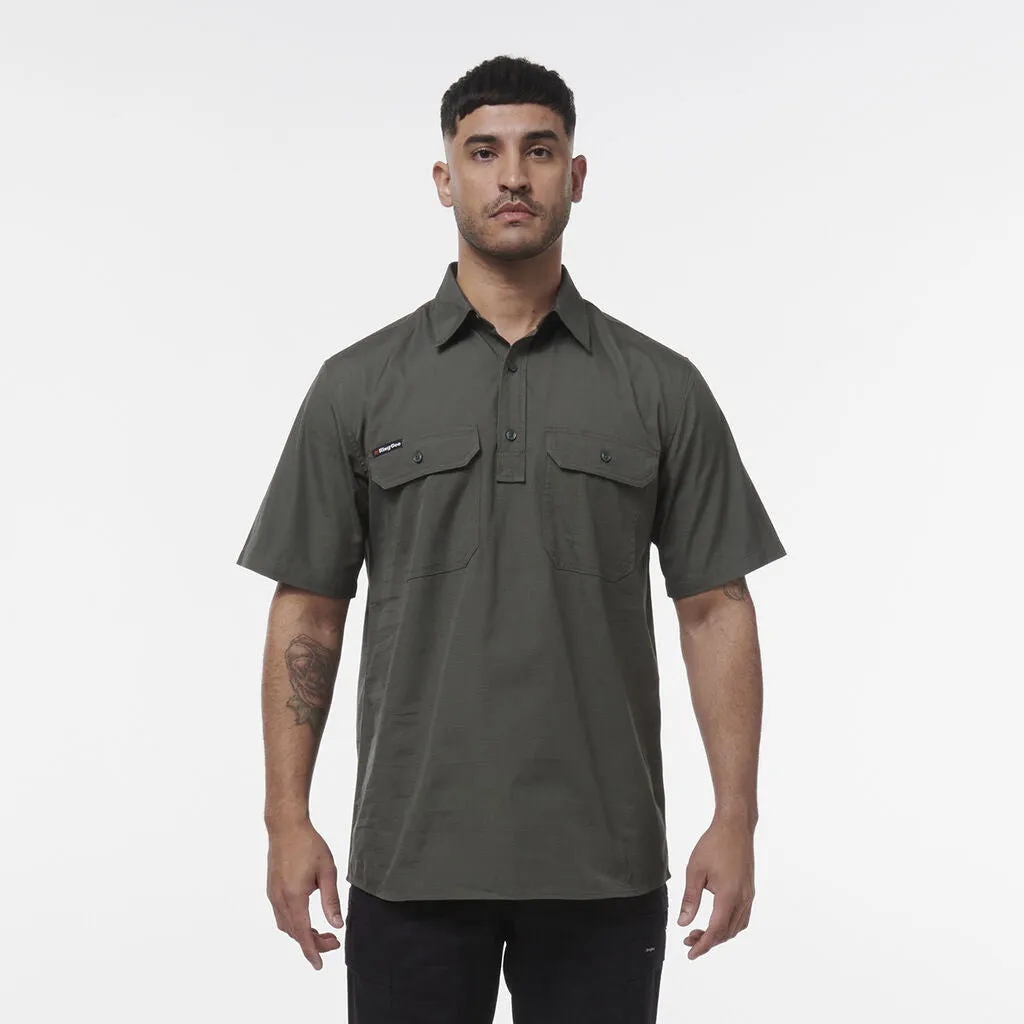 Workcool Vented Closed Front Shirt Short Sleeve - K14032
